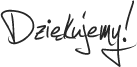 Dziękujemy